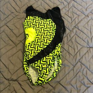 Open back Motion Wear leotard